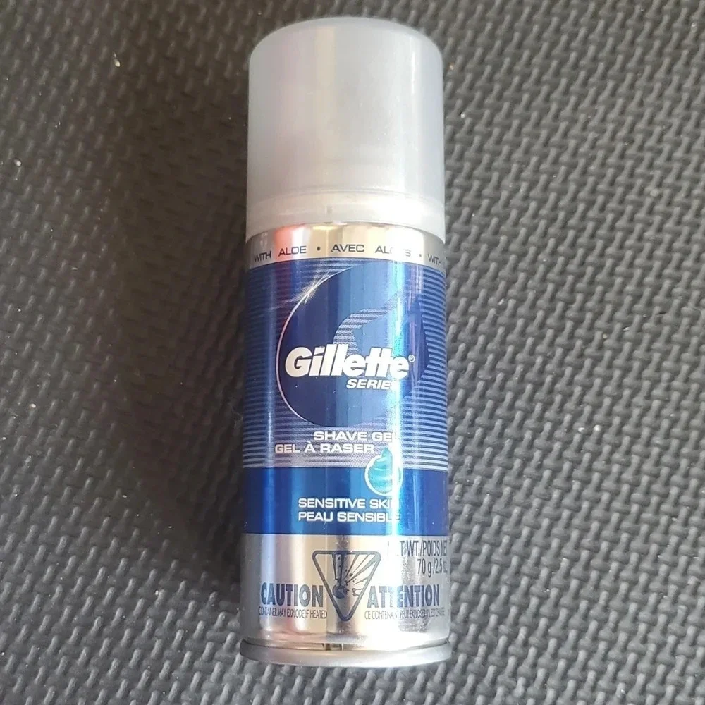 Gillette Series Shave Gel Bundle (6) Sensitive Skin Aloe 2.5 oz